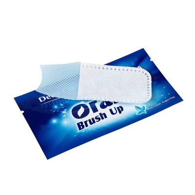 Салфетка для отбеливания зубов Oral Brush Up Mint Flavor Sugar Free 1 шт