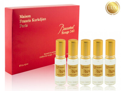 Парфюмерный набор Maison Francis Kurkdjian Baccarat Rouge 540 5 x 12 ml