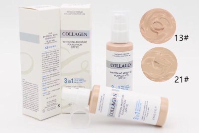 Тональный крем с коллагеном Collagen Whitening Moisture Foundation 3 in 1 SPF 15 №13 (100 мл)