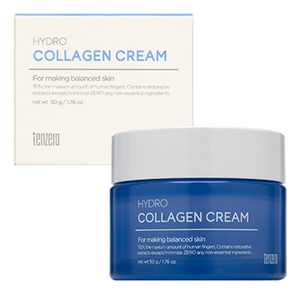 Увлажняющий крем с коллагеном Tenzero Hydro Collagen Cream 50г