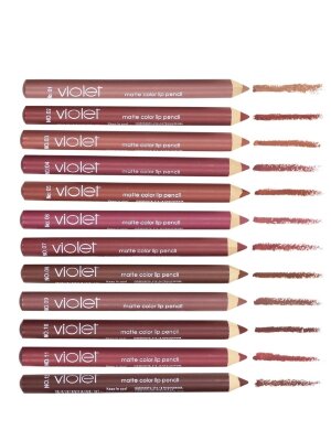 Набор карандашей для губ Violet 12 штук