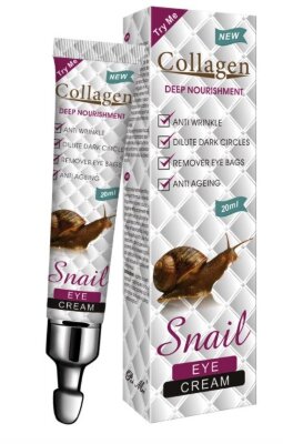 Крем для кожи вокруг глаз Collagen Deep Nourishment Snail Eye Cream 20 ml