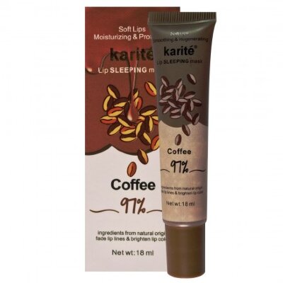 Ночная маска для губ Karite Coffee 97% Lip Sleeping Mask 18ml