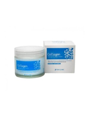 Ночной крем для лица с коллагеном 3W CLINIC Collagen Natural Time Sleep Cream 70г