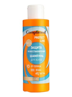 Шампунь для волос Compliment Protect Line защита от солнца воды ветра 150 мл