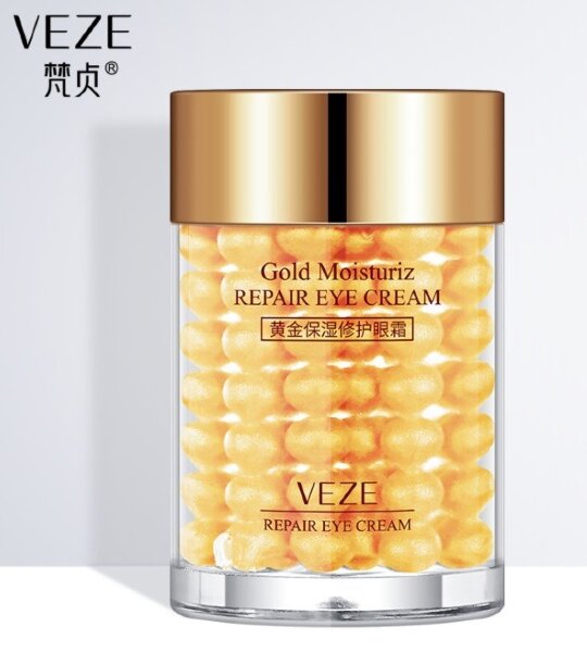 Омолаживающий крем для кожи вокруг глаз с золотом Veze 24К Pure Gold Eye Cream 30 гр