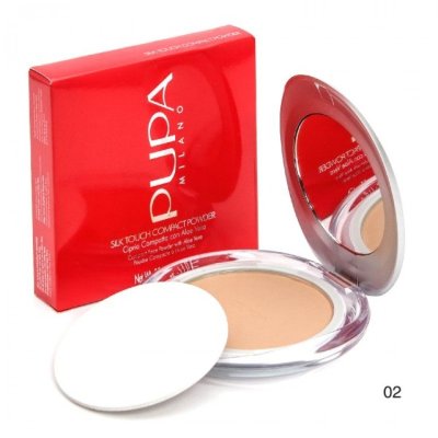 Пудра для лица Pupa Silk Touch Compact Powder (02)