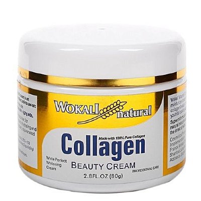 Белый идеальный отбеливающий крем WOKALI Collagen Beauty  
