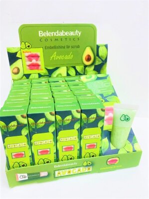  Скраб для губ с экстрактом авокадо Belenda Beauty Lip Scrub Avocado 1шт