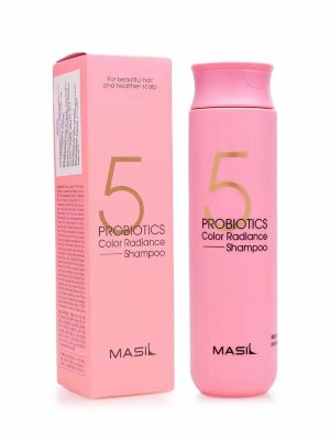 Шампунь для окрашенных волос с пробиотиками MASIL 5 Probiotics Color Radiance Shampoo 300 ml