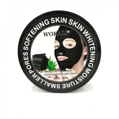 Черная маска для лица Wokali Peel Off Facial Mask 300g