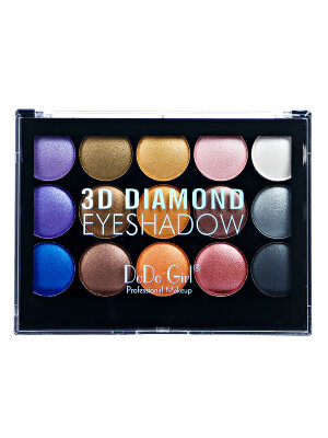 Тени для век DoDo Girl 3D Diamond Eyeshadow 15 цв. 02