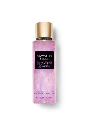  Спрей парфюмированный для тела мерцающий Victoria's Secret Love Spell 250 ml