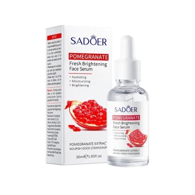 Сыворотка для лица с экстрактом граната SADOER Pomegranate Fresh Brightening Face Serum 30ml